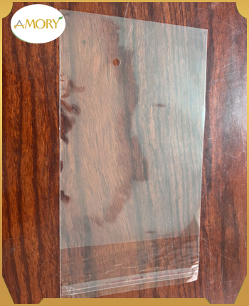 Plain OPP with adhesive lid